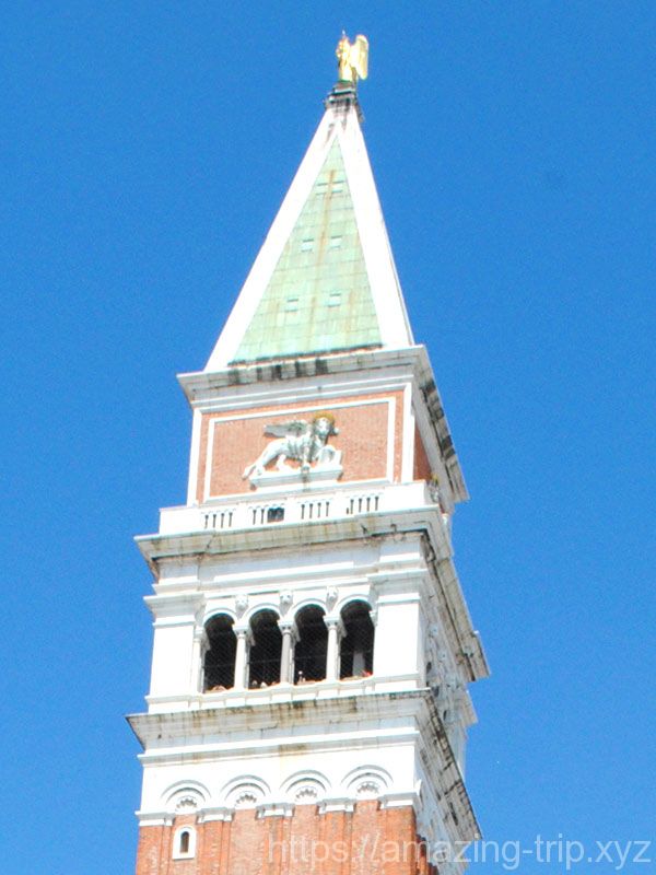 鐘楼の頂上部分