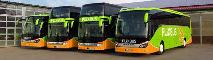 FlixBusのバス