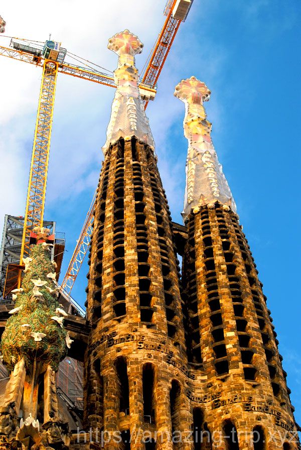 サグラダファミリアの尖塔
