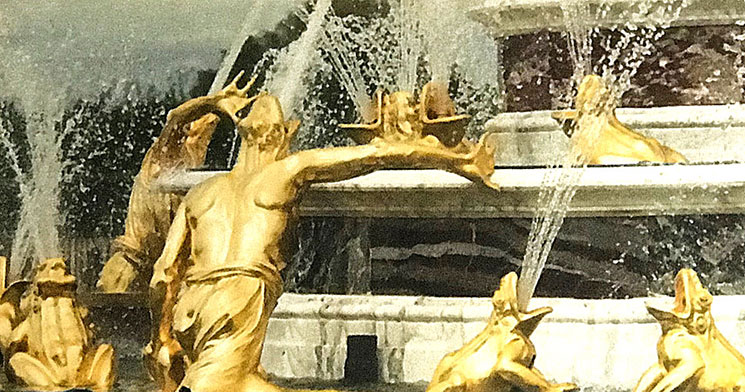 ヴェルサイユ宮殿の噴水ショー