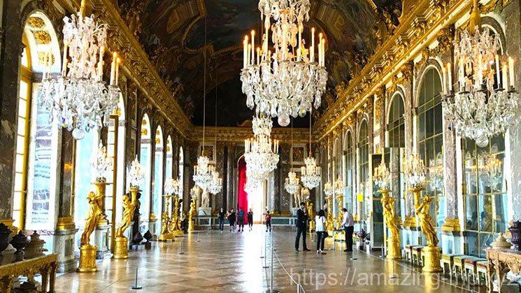 ヴェルサイユ宮殿 鏡の回廊