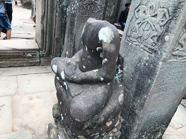 アンコール・トム バイヨンの仏像