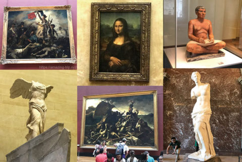 ルーブル美術館 見るべき作品 フロアマップ 回り方 Amazing Trip