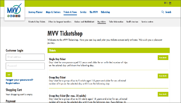 mvvのチケット販売ページ