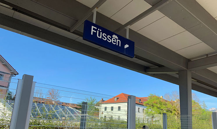 フュッセン中央駅