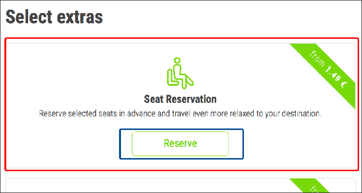 座席指定方法