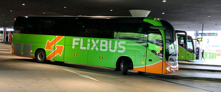 FlixBusのバス