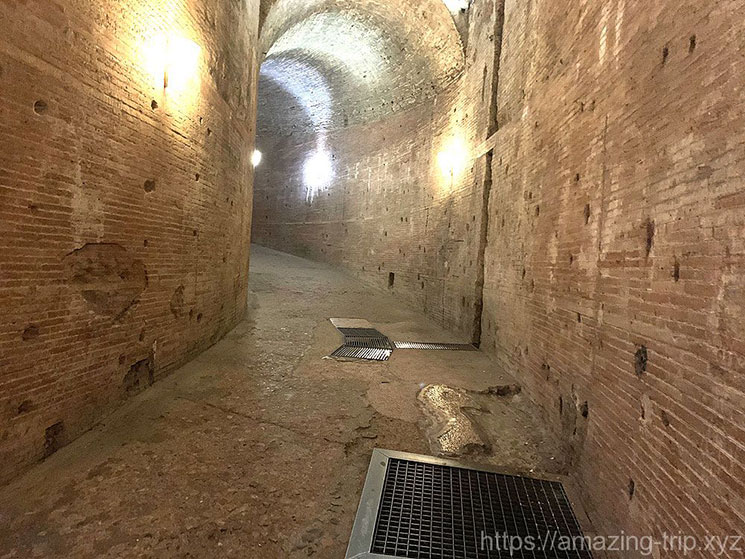 サンタンジェロ城 秘密の通路「パセット・ディ・ボルゴ（Passetto di Borgo）」