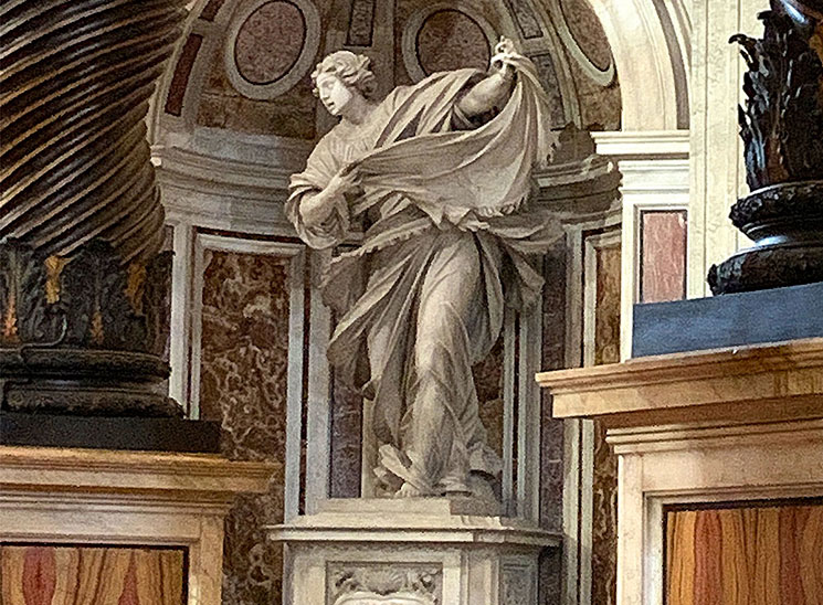 聖ヴェロニカの像