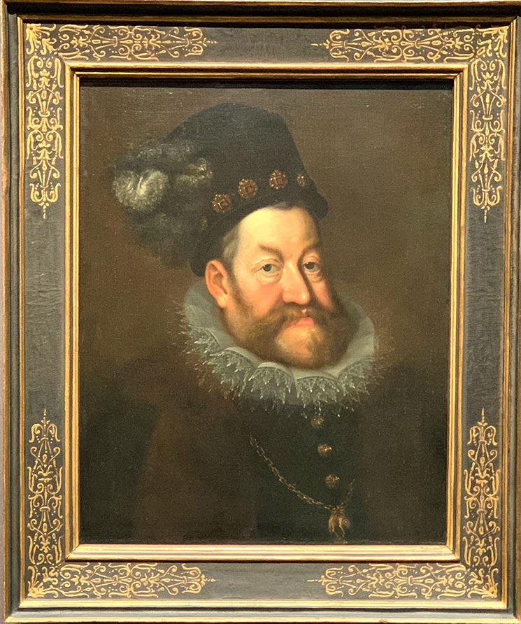 皇帝ルドルフ2世の肖像 / ハンス・フォン・アーヘン作