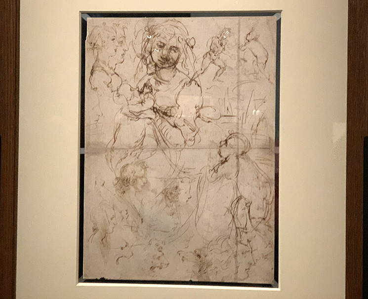 レオナルド・ダ・ヴィンチの素描
