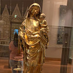 王妃ジャンヌ・デヴルーの聖母子像（展示室503）