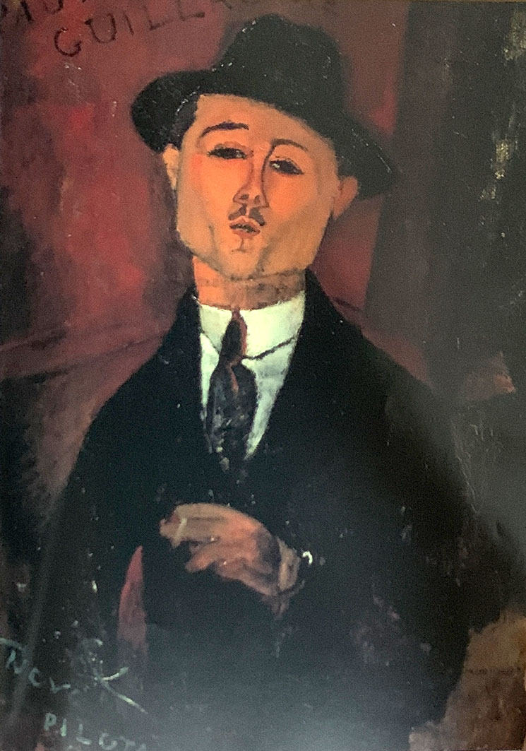 ポール・ギヨームの肖像（1915年） - モディリアーニ作