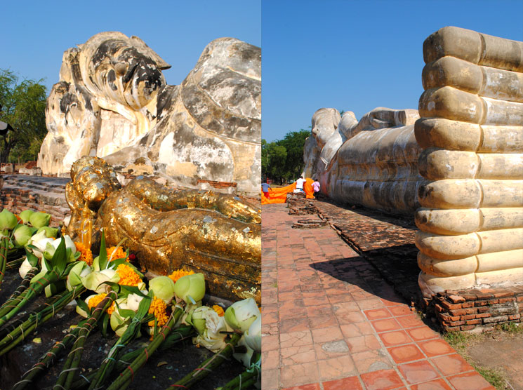 ワット･ローカヤースッターの寝釈迦像