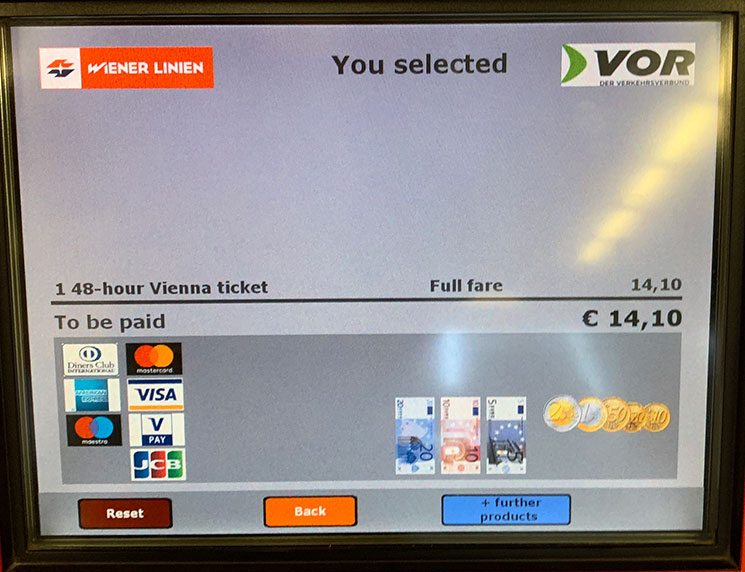 自動券売機の操作説明画像5 - 購入枚数の選択