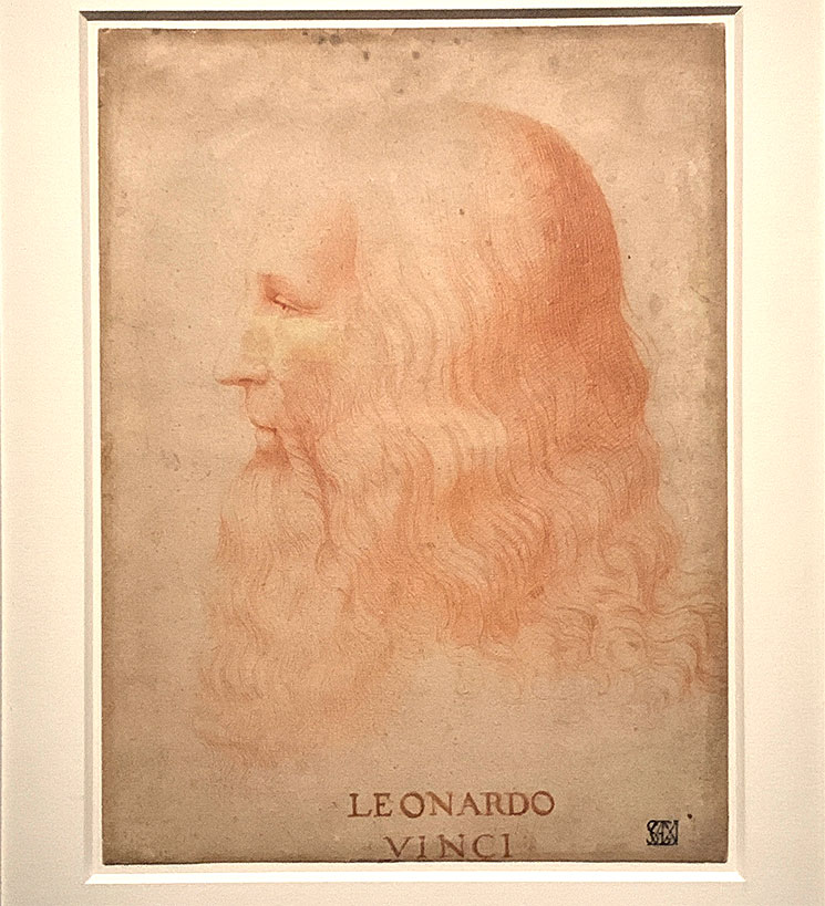 レオナルド・ダ・ヴィンチ肖像