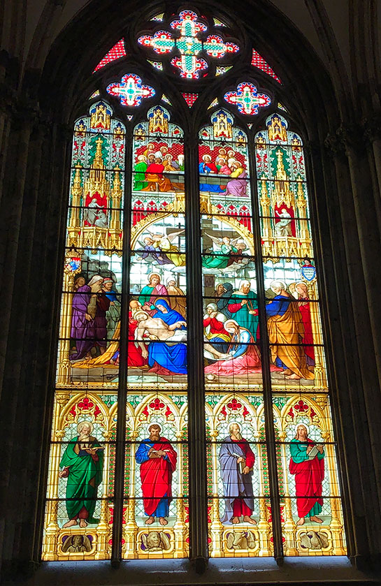 エレミヤの哀歌（The Lamentation） - ケルン大聖堂のステンドグラス
