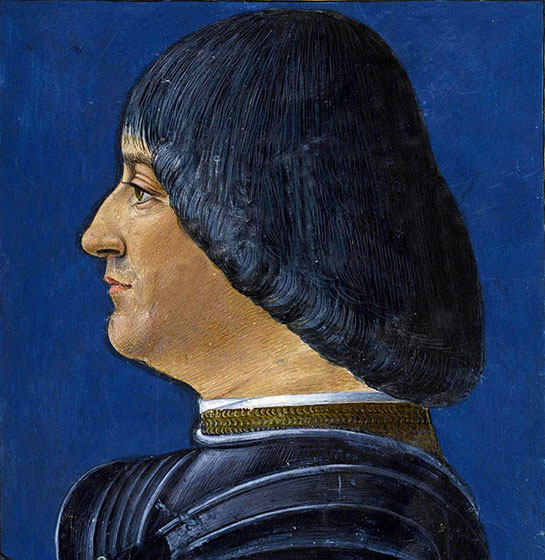 ルドヴィーコ・スフォルツァの肖像画