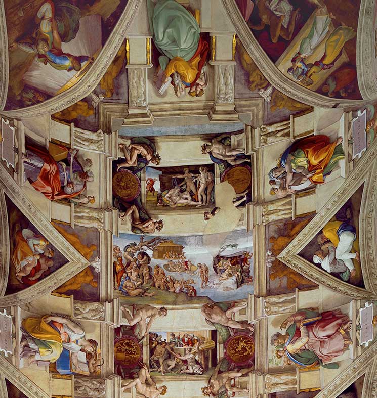 システィーナ礼拝堂を徹底解説 – 天井画、壁画、歴史年表 - Amazing TRIP