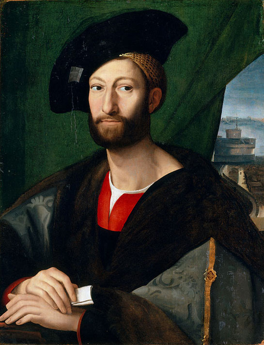 ジュリアーノ・デ・メディチ (ヌムール公)の肖像画