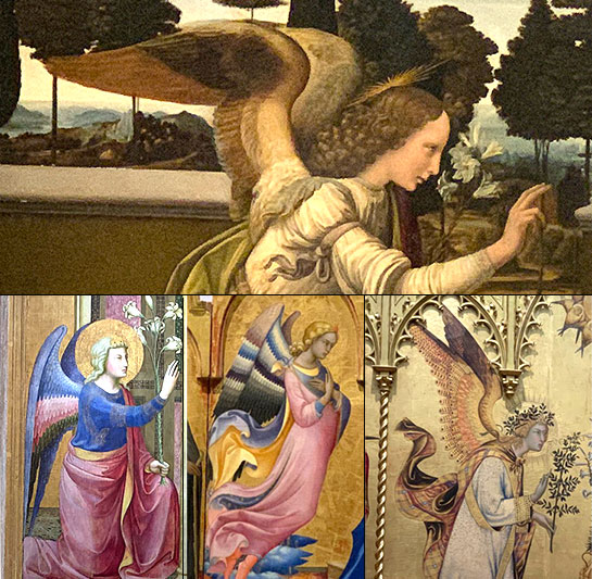 大天使ガブリエル 翼の比較画像