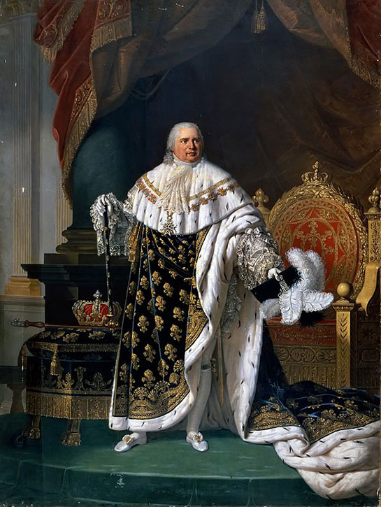ルイ18世の肖像画