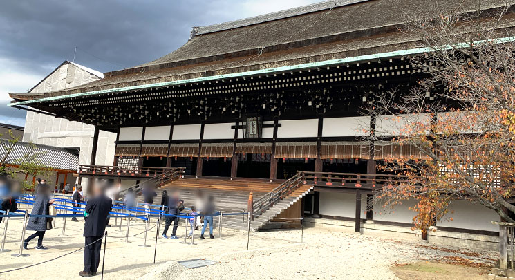 京都御所の「紫宸殿」