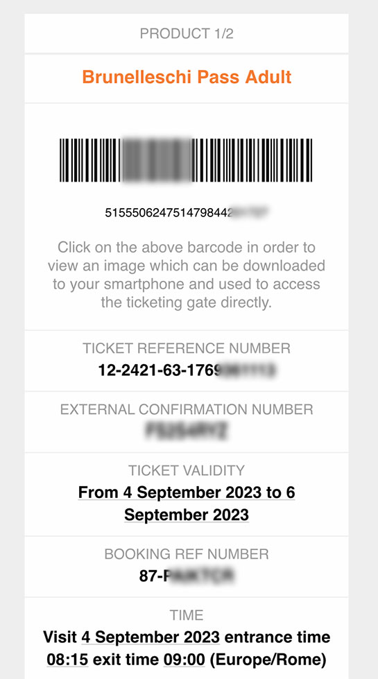 クーポラのスマートフォン・タブレット用の電子チケット