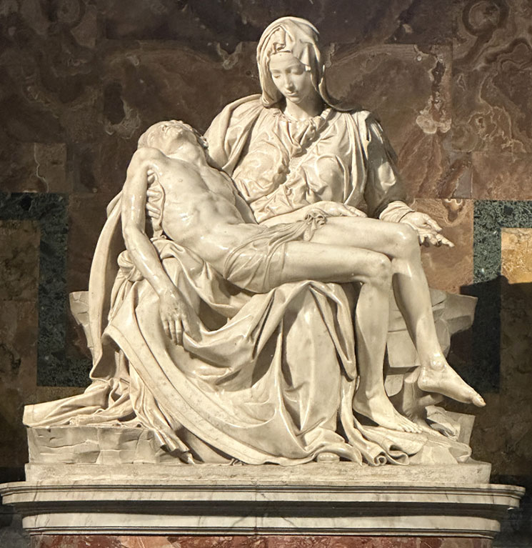 ミケランジェロ作 ピエタの像