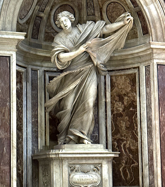 聖ヴェロニカの像