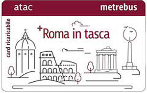 ローマ地下鉄の乗車チケット - 複数回券（MULTIBIT - 2, 5, 10）