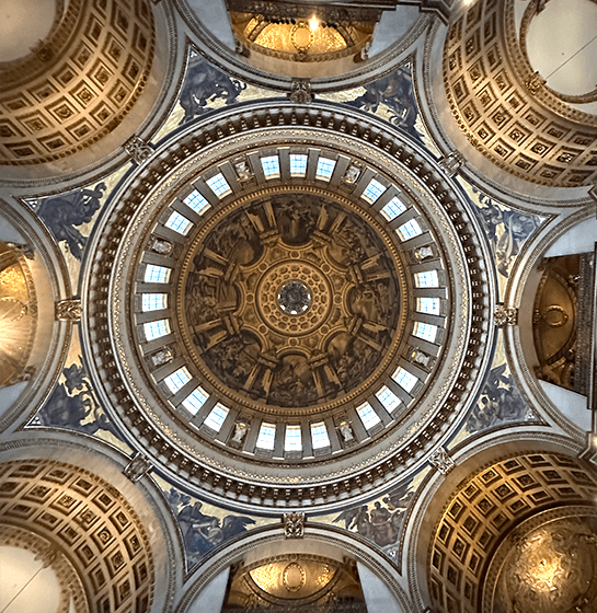 セントポール大聖堂のドーム