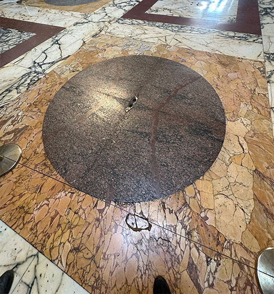 パンテオンの排水システム