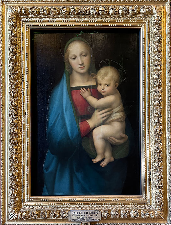 ラファエロ・サンティ作 大公の聖母