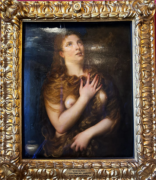ティツィアーノ・ヴェチェッリオ作 悔悛するマグダラのマリア