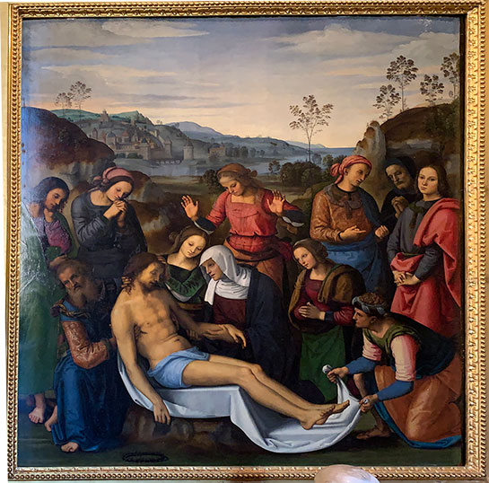 ピエトロ・ヴァンヌッチ作 キリスト追悼