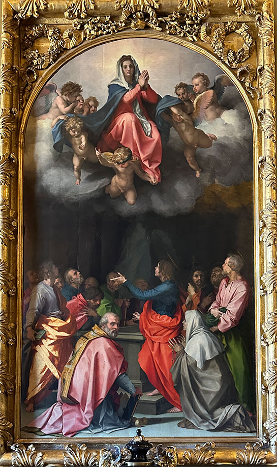 アンドレア・デル・サルト作 パッセリーニの被昇天の聖母