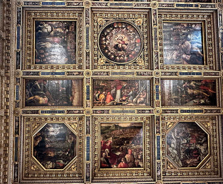 五百人広間の天井画