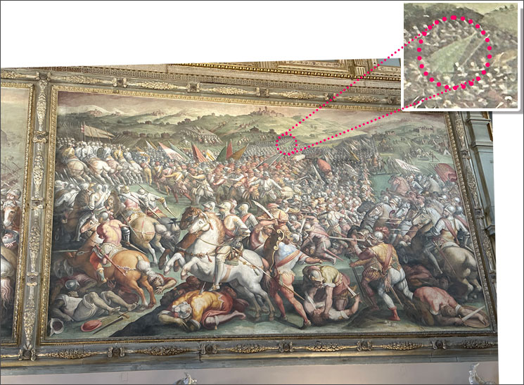 ヴァザーリ作の絵画 シエナの攻略