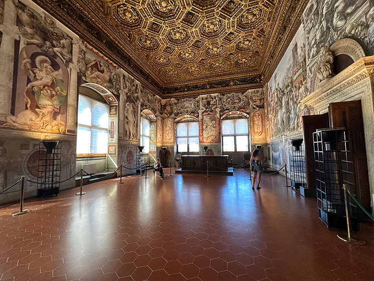 ヴェッキオ宮殿 謁見の間