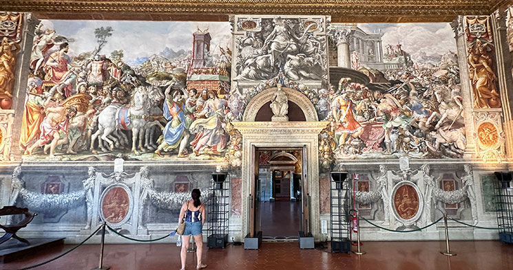 ヴェッキオ宮殿 謁見の間