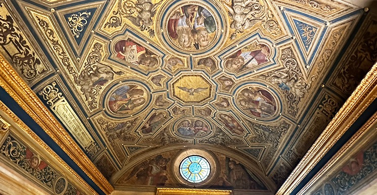 プリオーリのチャペルの天井画