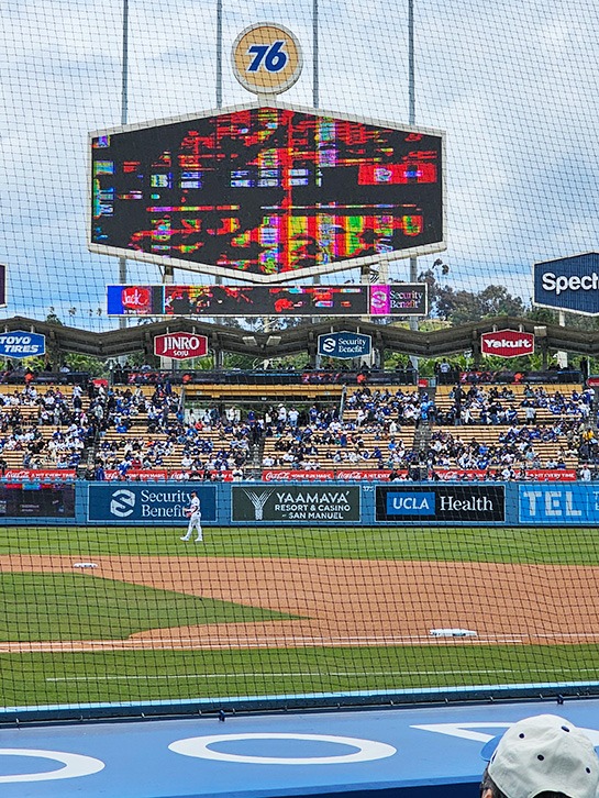 2025年4月27日 13時10分「ドジャース VS パイレーツ戦」プレイボール！