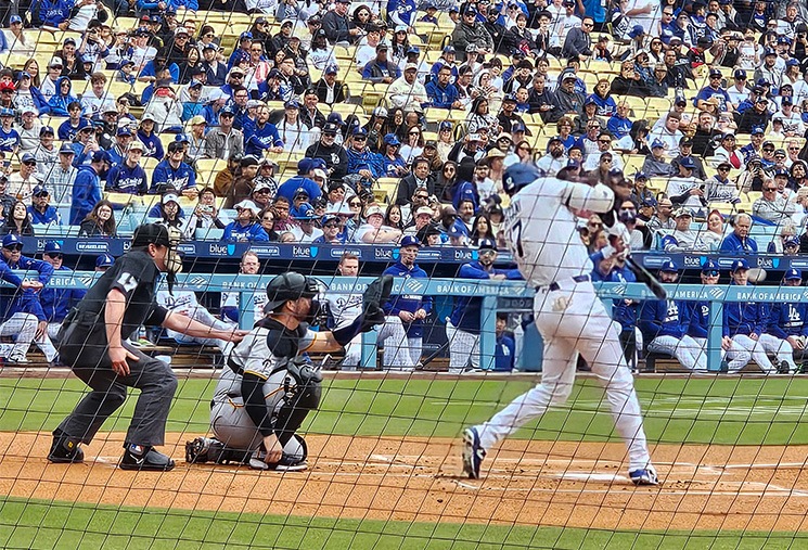 大谷選手の打撃シーン