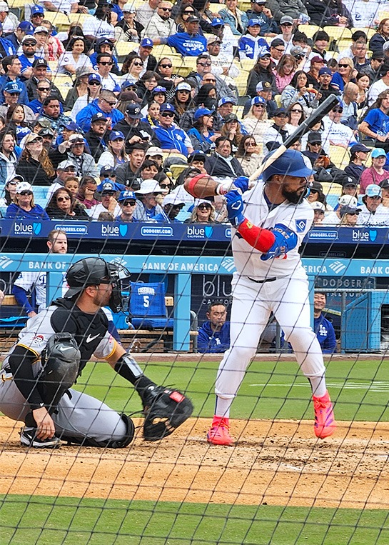 5回裏にソロ本塁打を放った「テオスカー・ヘルナンデス」