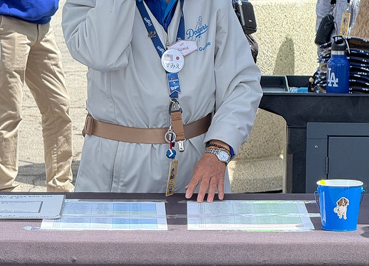 プレゲームツアー受付