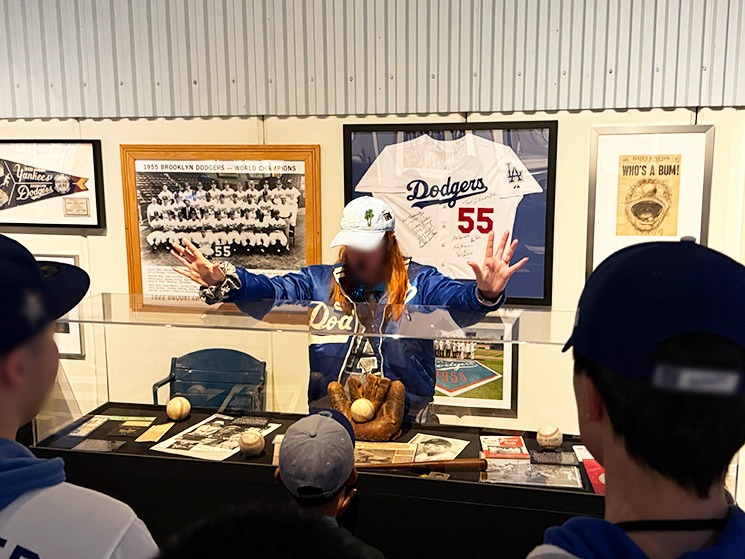 展示ギャラリーの景観