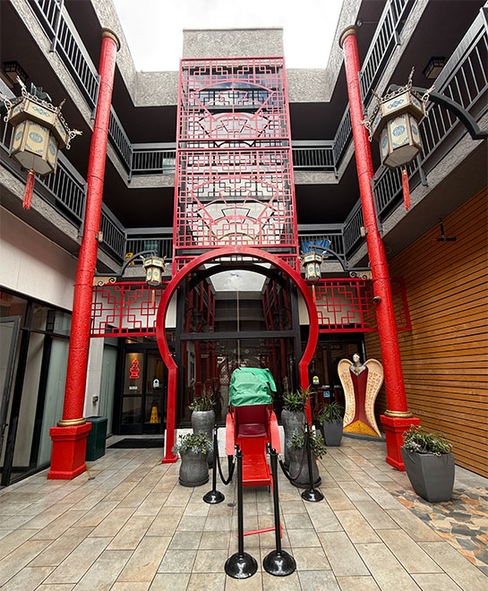 ベスト ウエスタン プラス ドラゴン ゲート インの外観