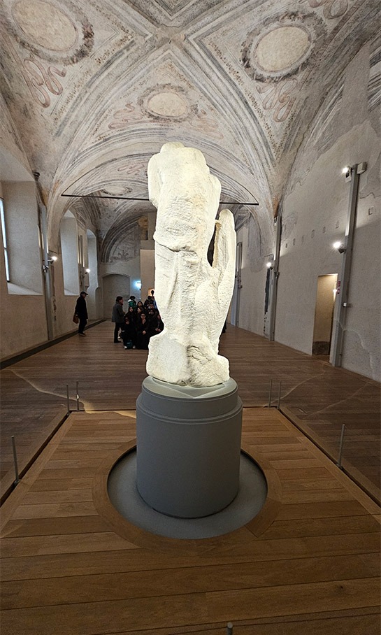 ロンダニーニのピエタ美術館の展示室