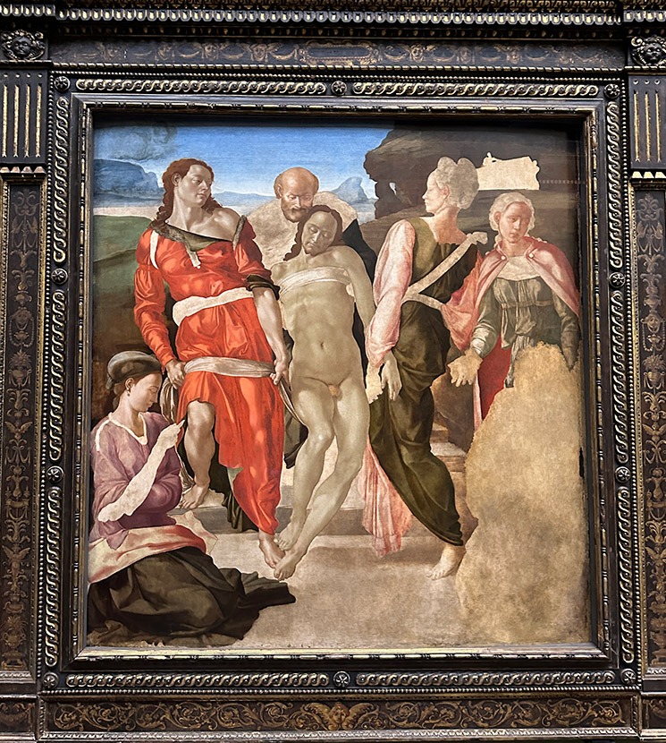 ミケランジェロ作 - キリストの埋葬